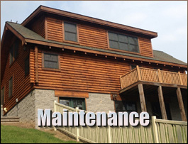  White Oak, North Carolina Log Home Maintenance